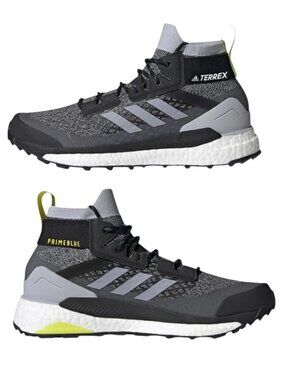 adidas Terrex Free Hiker Primeblue Men's, Halo Silver, US 7